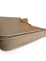 将图片加载到图库查看器，Hermès Evelyne III 29 / PM – Etoupe Veau Clemence Palladium Hardware

