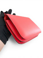 Charger l'image dans la galerie, Hermès Constance 18 Mini  Rose Texas Epsom Leather Enamel H Buckle Rouge Cœur
