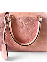 Load image into Gallery viewer, Louis Vuitton Speedy 25 Bandoulière – Rose Poudre Empreinte Leather Gold-tone Hardware
