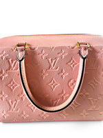 Load image into Gallery viewer, Louis Vuitton Speedy 25 Bandoulière – Rose Poudre Empreinte Leather Gold-tone Hardware

