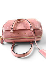 Load image into Gallery viewer, Louis Vuitton Speedy 25 Bandoulière – Rose Poudre Empreinte Leather Gold-tone Hardware
