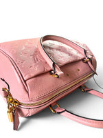 Load image into Gallery viewer, Louis Vuitton Speedy 25 Bandoulière – Rose Poudre Empreinte Leather Gold-tone Hardware

