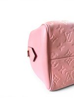 Load image into Gallery viewer, Louis Vuitton Speedy 25 Bandoulière – Rose Poudre Empreinte Leather Gold-tone Hardware
