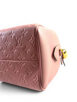 Load image into Gallery viewer, Louis Vuitton Speedy 25 Bandoulière – Rose Poudre Empreinte Leather Gold-tone Hardware
