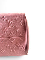 Load image into Gallery viewer, Louis Vuitton Speedy 25 Bandoulière – Rose Poudre Empreinte Leather Gold-tone Hardware
