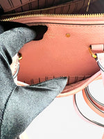 Load image into Gallery viewer, Louis Vuitton Speedy 25 Bandoulière – Rose Poudre Empreinte Leather Gold-tone Hardware
