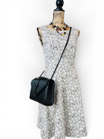 Load image into Gallery viewer, Saint Laurent Envelope Flap Bag Medium – Triquilt Black Grained Calfskin Black Hardware
