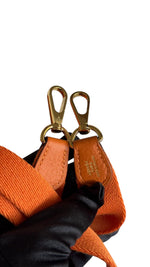 将图片加载到图库查看器，Hermès Evelyne TPM – Orange Clemence Leather Gold-tone Hardware
