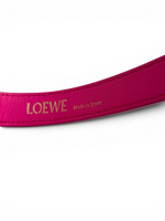 将图片加载到图库查看器，Loewe Cubi Small Anagram Jacquard &amp; Calfskin Pink/Black
