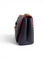 将图片加载到图库查看器，Louis Vuitton Vavin PM Monogram Empreinte Leather Marine Rouge Gold-tone Hardware

