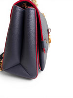 将图片加载到图库查看器，Louis Vuitton Vavin PM Monogram Empreinte Leather Marine Rouge Gold-tone Hardware
