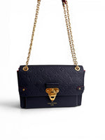 将图片加载到图库查看器，Louis Vuitton Vavin PM Monogram Empreinte Leather Marine Rouge Gold-tone Hardware

