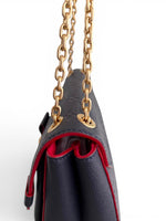 将图片加载到图库查看器，Louis Vuitton Vavin PM Monogram Empreinte Leather Marine Rouge Gold-tone Hardware
