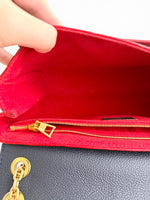 将图片加载到图库查看器，Louis Vuitton Vavin PM Monogram Empreinte Leather Marine Rouge Gold-tone Hardware
