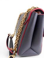 将图片加载到图库查看器，Louis Vuitton Vavin PM Monogram Empreinte Leather Marine Rouge Gold-tone Hardware
