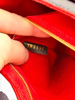 将图片加载到图库查看器，Louis Vuitton Vavin PM Monogram Empreinte Leather Marine Rouge Gold-tone Hardware
