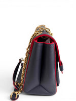 将图片加载到图库查看器，Louis Vuitton Vavin PM Monogram Empreinte Leather Marine Rouge Gold-tone Hardware
