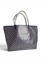 将图片加载到图库查看器，Goyard Anjou GM Reversible Tote Navy
