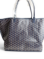 将图片加载到图库查看器，Goyard Anjou GM Reversible Tote Navy

