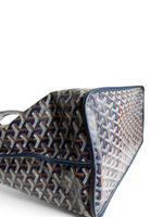 将图片加载到图库查看器，Goyard Anjou GM Reversible Tote Navy
