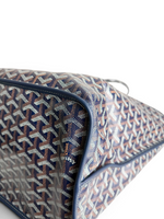 将图片加载到图库查看器，Goyard Anjou GM Reversible Tote Navy
