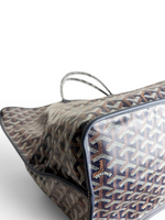 将图片加载到图库查看器，Goyard Anjou GM Reversible Tote Navy
