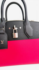 Charger l'image dans la galerie, Louis Vuitton City Steamer PM - MO Black, Bougainville Taurillon Leather, Silver-tone Hardware
