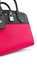 Charger l'image dans la galerie, Louis Vuitton City Steamer PM - MO Black, Bougainville Taurillon Leather, Silver-tone Hardware
