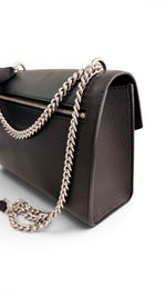 Charger l'image dans la galerie, Louis Vuitton My Lockme Soft Chain Bag BB, Black Calfskin Leather, Silver-tone Hardware
