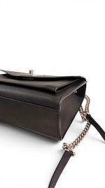 Charger l'image dans la galerie, Louis Vuitton My Lockme Soft Chain Bag BB, Black Calfskin Leather, Silver-tone Hardware
