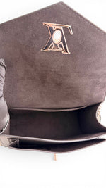 Charger l'image dans la galerie, Louis Vuitton My Lockme Soft Chain Bag BB, Black Calfskin Leather, Silver-tone Hardware
