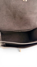 Charger l'image dans la galerie, Louis Vuitton My Lockme Soft Chain Bag BB, Black Calfskin Leather, Silver-tone Hardware
