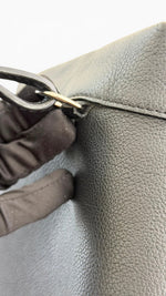 Load image into Gallery viewer, Louis Vuitton Lockme BB Backpack, Black Grained Calfskin, Silver-tone Hardware
