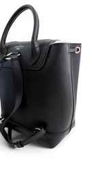 Load image into Gallery viewer, Louis Vuitton Lockme BB Backpack, Black Grained Calfskin, Silver-tone Hardware
