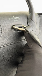 Load image into Gallery viewer, Louis Vuitton Lockme BB Backpack, Black Grained Calfskin, Silver-tone Hardware
