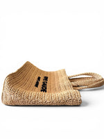 将图片加载到图库查看器，Saint Laurent Rive Gauche Beige Raffia Tote
