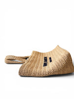 将图片加载到图库查看器，Saint Laurent Rive Gauche Beige Raffia Tote
