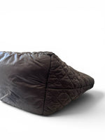 Load image into Gallery viewer, Chanel Coco Cocoon Large Dark Grey Nylon Tote with Leather Trim, Silver-tone Hardware
