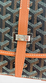 Load image into Gallery viewer, Goyard Belvedere II PM Black/Tan Goyardine Canvas with Leather Trim, Palladium Hardware
