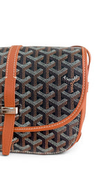 Load image into Gallery viewer, Goyard Belvedere II PM Black/Tan Goyardine Canvas with Leather Trim, Palladium Hardware
