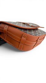 Load image into Gallery viewer, Goyard Belvedere II PM Black/Tan Goyardine Canvas with Leather Trim, Palladium Hardware
