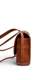 Load image into Gallery viewer, Goyard Belvedere II PM Black/Tan Goyardine Canvas with Leather Trim, Palladium Hardware

