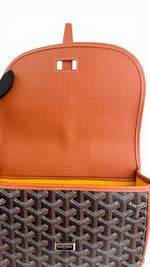 Load image into Gallery viewer, Goyard Belvedere II PM Black/Tan Goyardine Canvas with Leather Trim, Palladium Hardware
