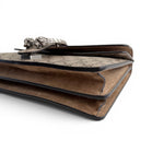 将图片加载到图库查看器，Gucci Dionysus Medium GG Supreme Canvas in Beige, Antique Silver Hardware
