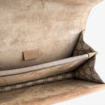 将图片加载到图库查看器，Gucci Dionysus Medium GG Supreme Canvas in Beige, Antique Silver Hardware
