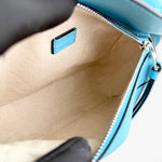 Load image into Gallery viewer, Loewe Mini Puzzle Bag Light Blue Calfskin Leather, Silver-tone Hardware
