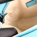 Load image into Gallery viewer, Loewe Mini Puzzle Bag Light Blue Calfskin Leather, Silver-tone Hardware
