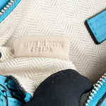 Load image into Gallery viewer, Loewe Mini Puzzle Bag Light Blue Calfskin Leather, Silver-tone Hardware
