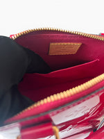 Load image into Gallery viewer, Louis Vuitton Alma BB, Cherry Red Vernis Leather Gold-tone Hardware
