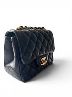 Load image into Gallery viewer, Chanel Timeless Classic Mini, Black Lambskin Leather Gold-tone Hardware
